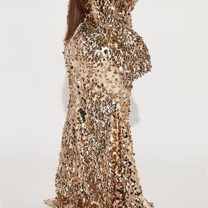 Gold Sequin dress
